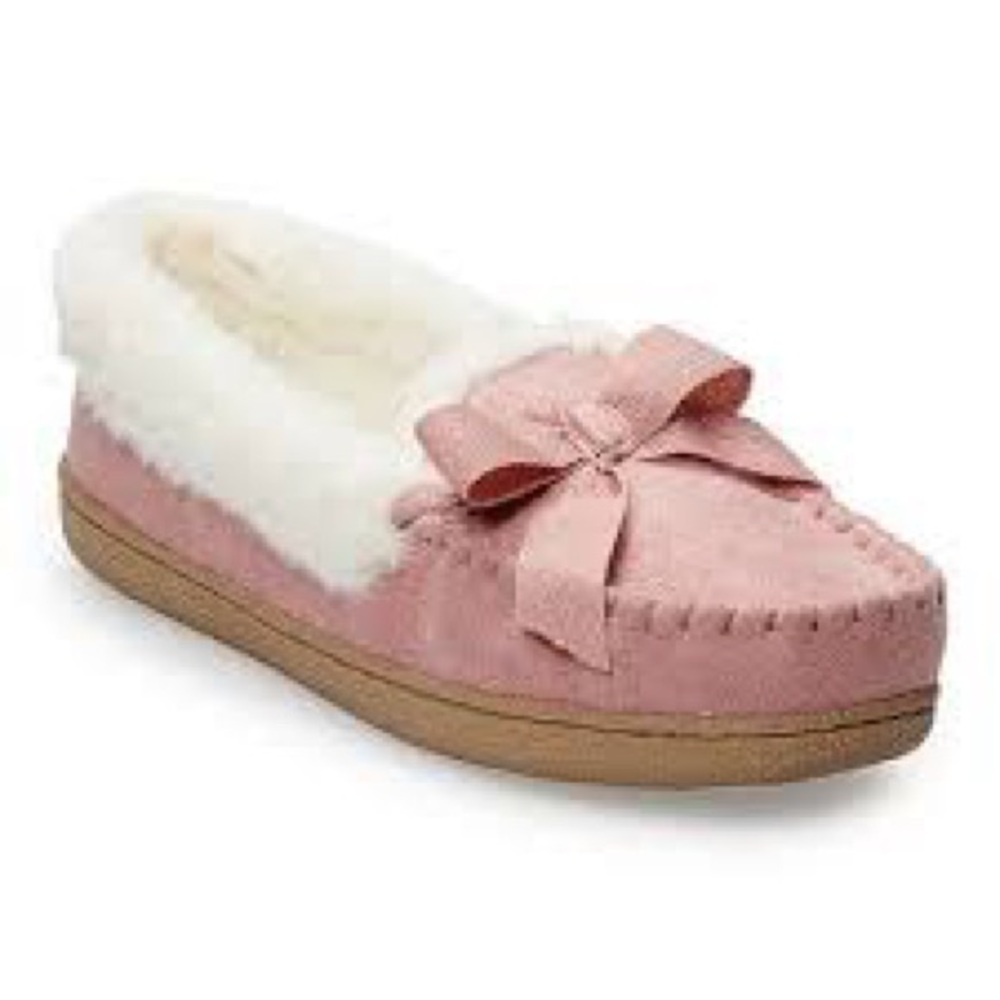 Sonoma Women's Slippers in Pink and Cream
